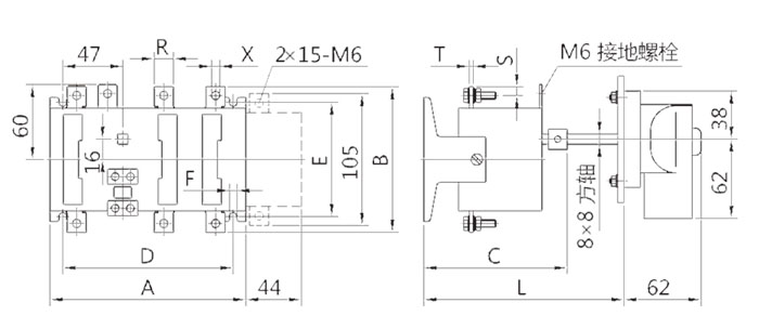HH15A(QA)-125~1000外Ş与安装尺? title=