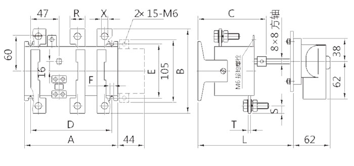 HH15P(QP)-250~1600外Ş与安装尺? title=