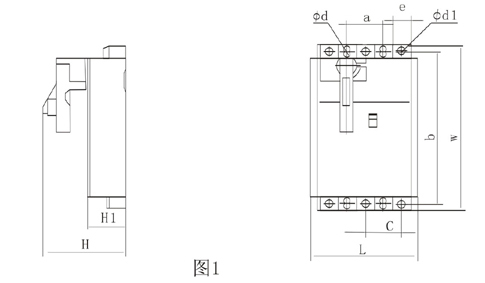 GLRB(WGR)pd隔离开关熔断器外Ş安装寸